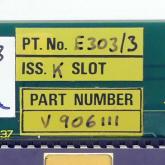 Control card  Used