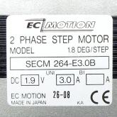 NEMA23 2-phase stepper motor 1.8° 0.39Nm Strands: 8 3.0A 2 shaft ends: 6.35mm  New FS