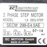 NEMA34 2-Phasen-Schrittmotor 1.8° 5.4Nm Litzen:8 4.5A Frontwelle:14mm  Neu OVP