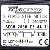 NEMA23 2-phase stepper motor 0.9° 1.45Nm Junction box 2.45A Front shaft: 6.35mm  New FS