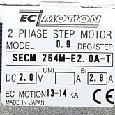 NEMA23 2-phase stepper motor 0.9° 0.44Nm Junction box 2.0A Front shaft: 6.35mm  New FS