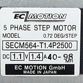 SIZE60 5-phase stepper motor 0.72° 0.42Nm Strands: 10 1.4A Front shaft: 8mm Encoder line driver  New FS