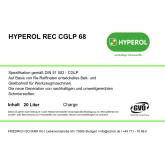 Bed and slideway oil REC CGLP 68  