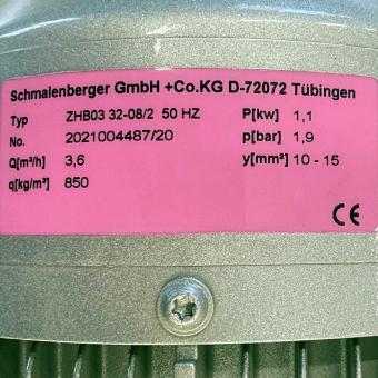 Mehrstufige Hochdruck-Kreiselpumpe ZHB03 32-08/2 