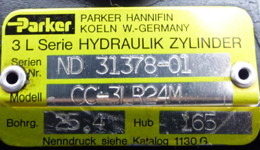 Hydraulikzylinder ND 31378-01 