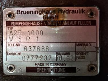 Axialkolben-Hydraulikmotor  Gebraucht