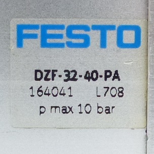 Flat Cylinder DZF-32-40-PA 