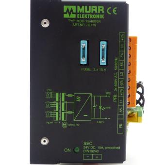 Power Supply Unit MDG 15-400/24 