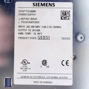 Power supply SITOP PSU300M 