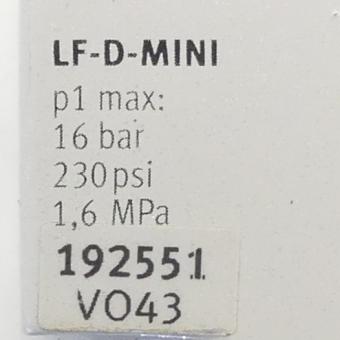 Pneumatik FIlter LF-D-MINI 