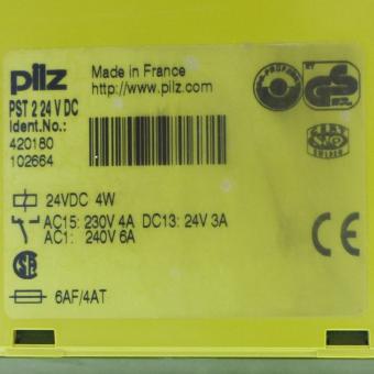 Sicherheitsrelais PST 2 24 V DC 