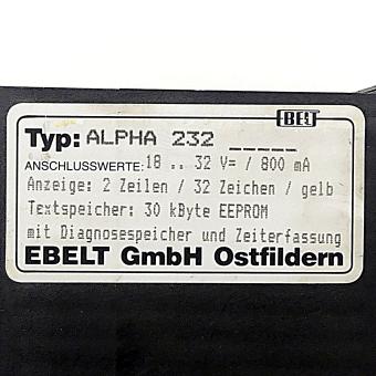 Bedienfeld 