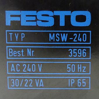 Solenoid coil MSW-240 