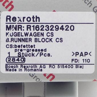 Runner Block CS Kugelwagen CS R162329420 New FS
