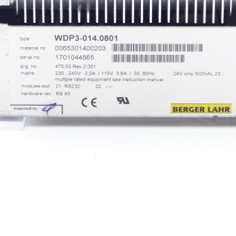 Frequency Converter WDP3-014.0801  Refurbished