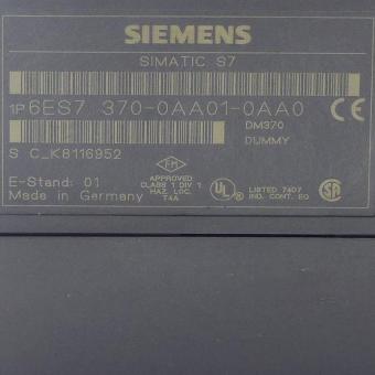 Placeholder Module Simatic S7 
