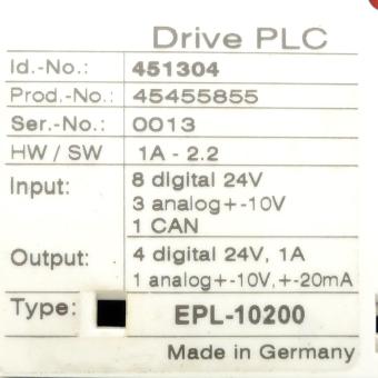 Extension Board 01 / EPZ-10201 EPL-10200 Used