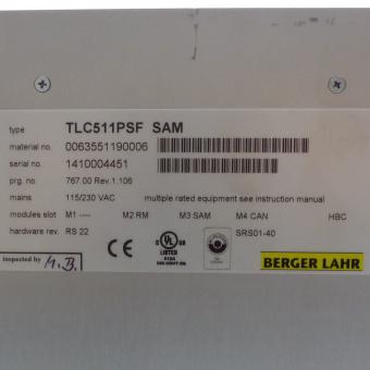 Twin Line Servo Drive TLC511PSF SAM  Neuwertig
