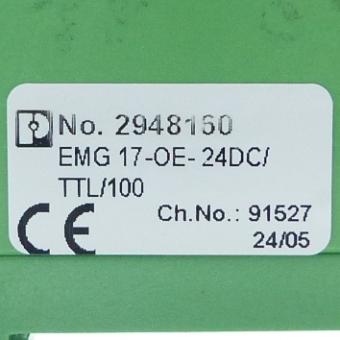 Solid-State-Relaismodul EMG 17-OE-24DC/TTL/100 