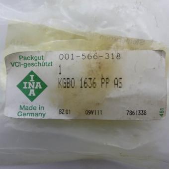 Linear Ball Bearing KGBO 1636 PP AS 