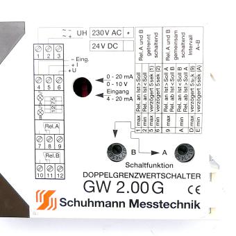 Doppelgrenzwertschalter  Neuwertig