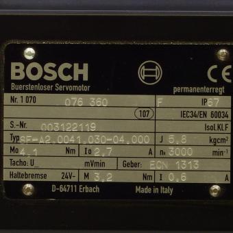 Brushless servo motor SF-A2.0041.030-04.000 