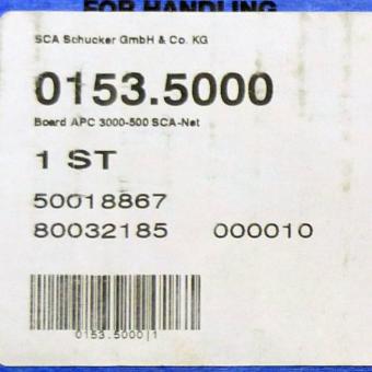PC BOARD APC-3000-500 SCA-Net 