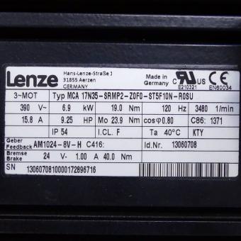 servomotors with gear MCA17N35-SRMP2-Z0F0-ST5F10N-R0SU 