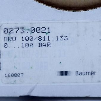 Manometer DRO 100/811.133 