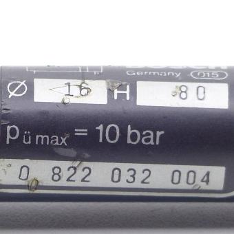 Rundzylinder 16 x 80  Gebraucht