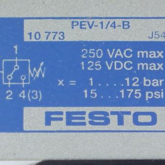 Pressure Switch PEV-1/4-B 