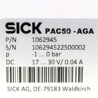 Drucksensor PAC50-AGA 