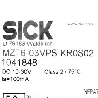Magnetsensor MZT6-03VPS-KR02 