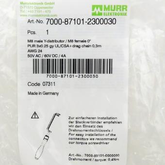 Y-distributor 