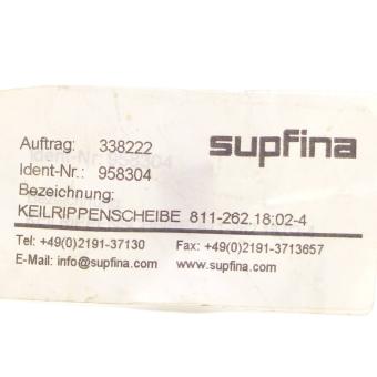 Ribbed belt Pulley 811-262.18:02-4 