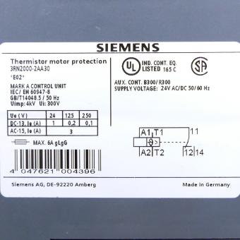 Thermistor-Motorschutzrelais 
