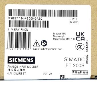 SIMATIC DP Electronics module ET 200S 