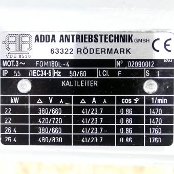 Three-phase motor 