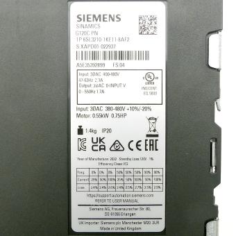 SINAMICS G120C Frequenzumrichter 