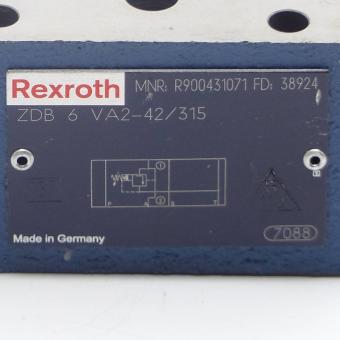 Pressure relief Valve ZDB 6 VA2-42/315 