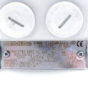 Drehstrommotor mit Bremse K783 0842 01 002 1 LA5096-4AA10-Z Gebraucht
