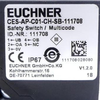 Safety Switch CES-AP-C01-CH-SB 