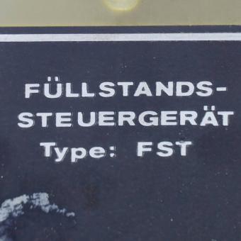 Füllstandsteuergerät FST 