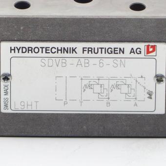 Sandwich-Druckbegrenzungsventil NG 6 