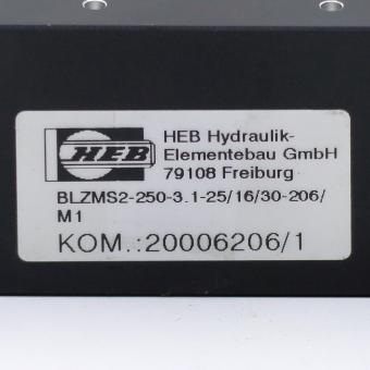 block cylinder  BLZMS2-250-2.2-25/16/30-206/M1 