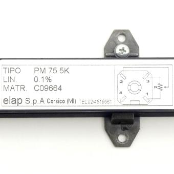 Linear Potentiometer PM 75 5K 