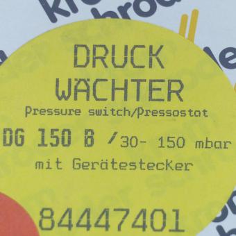 Pressure Switch DG 150 B 