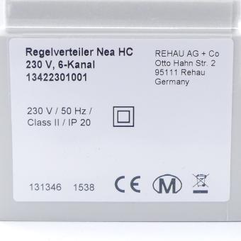 Regelverteiler Nea HV 230 V, 6-Kanal 