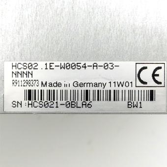 IndraDrive C Compact converter HCS02.1E-W0054-A-03-NNNN 