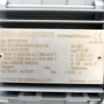Getriebemotor RF17DT71D4 